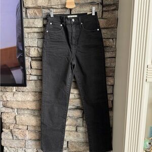 Madewell Black Denim Jeans